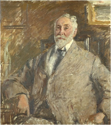 Sir Edgar Vincent Viscount dAbernon 1925  by Augustus John Location TBD